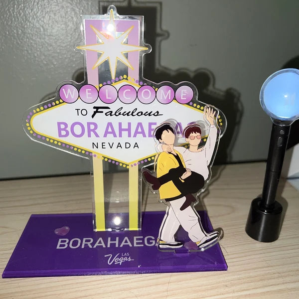 Decoração BTS em Las Vegas