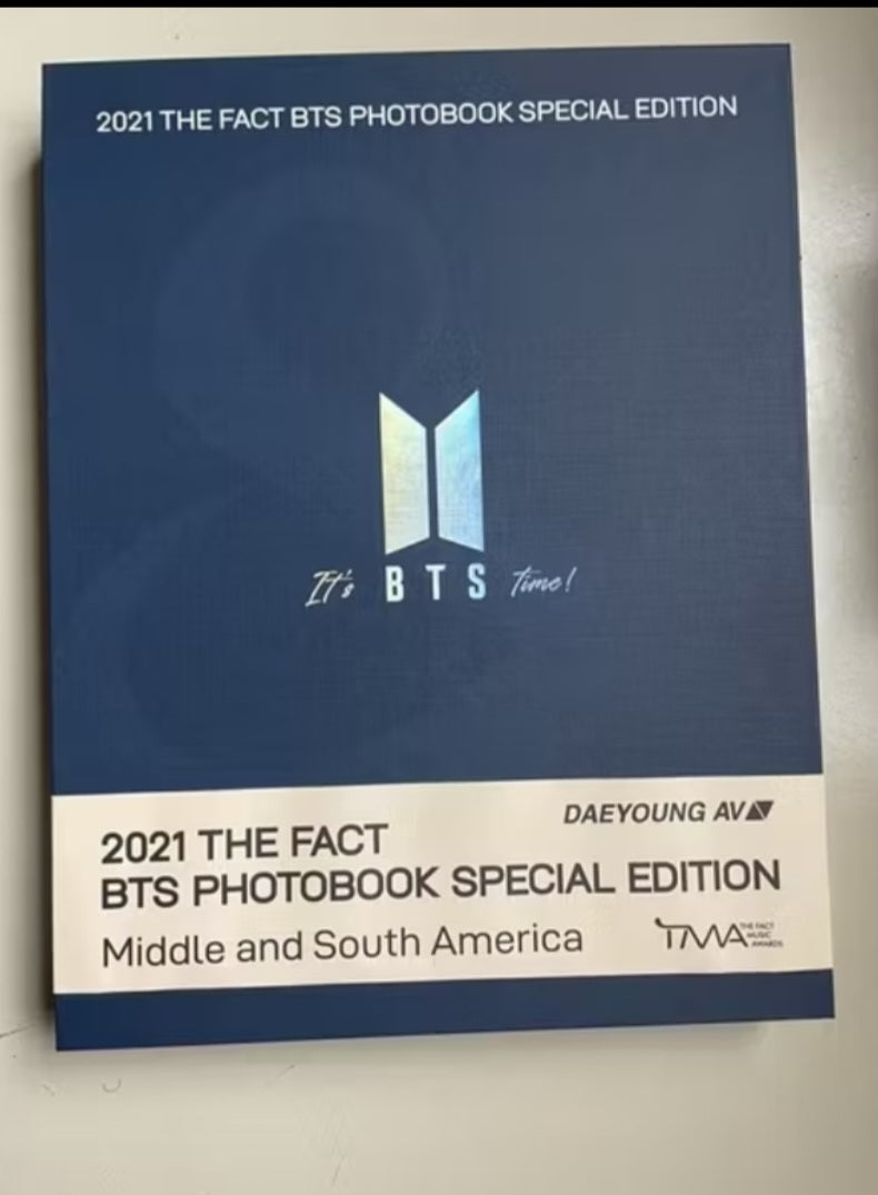 Photobook BTS The Fact edição especial