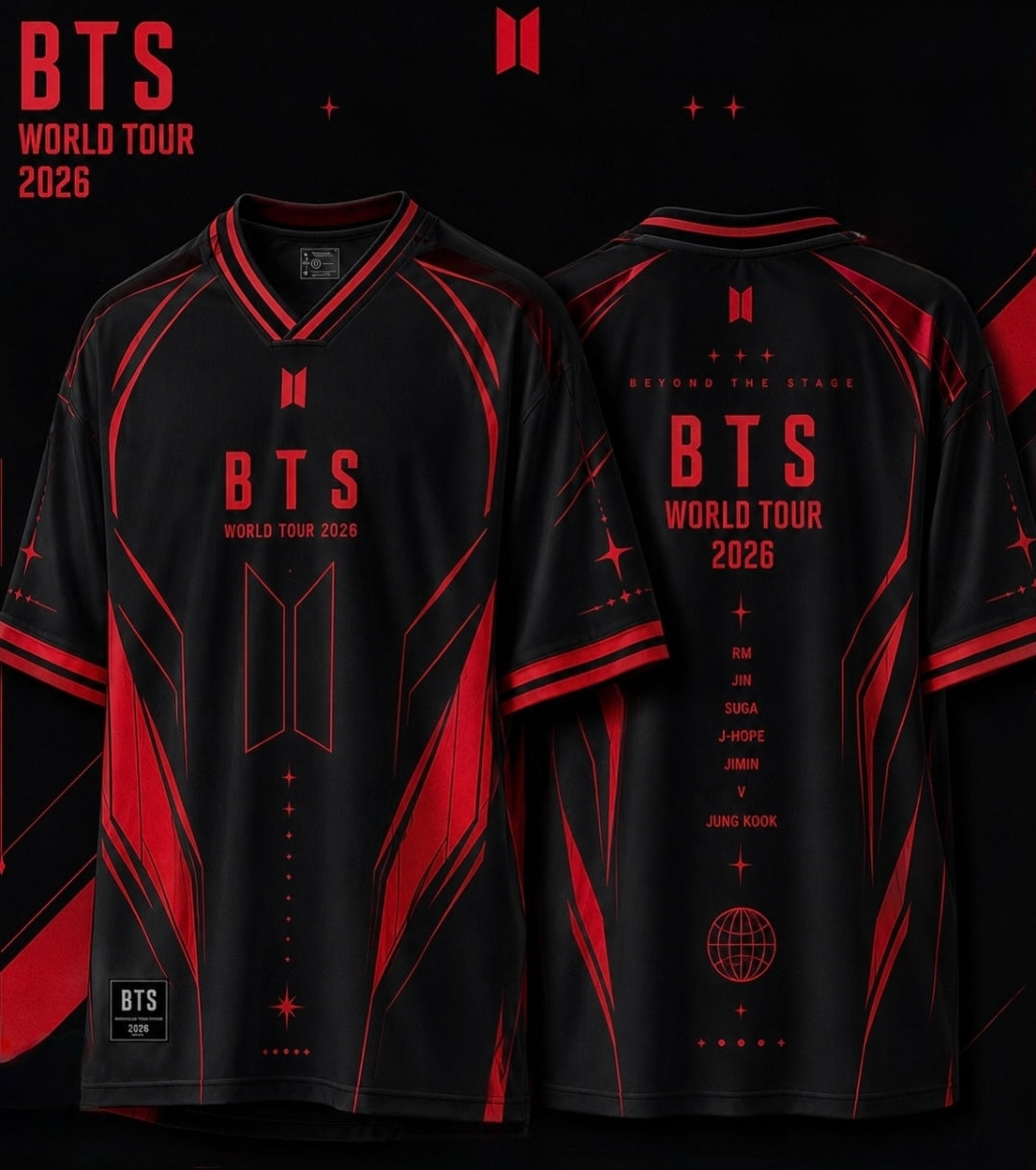 Camiseta BTS World Tour 2026