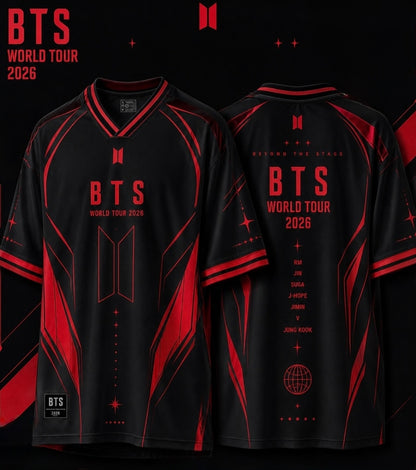 Camiseta BTS World Tour 2026
