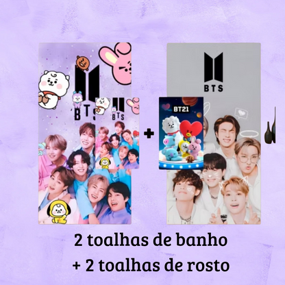 Toalhas BTS OT7