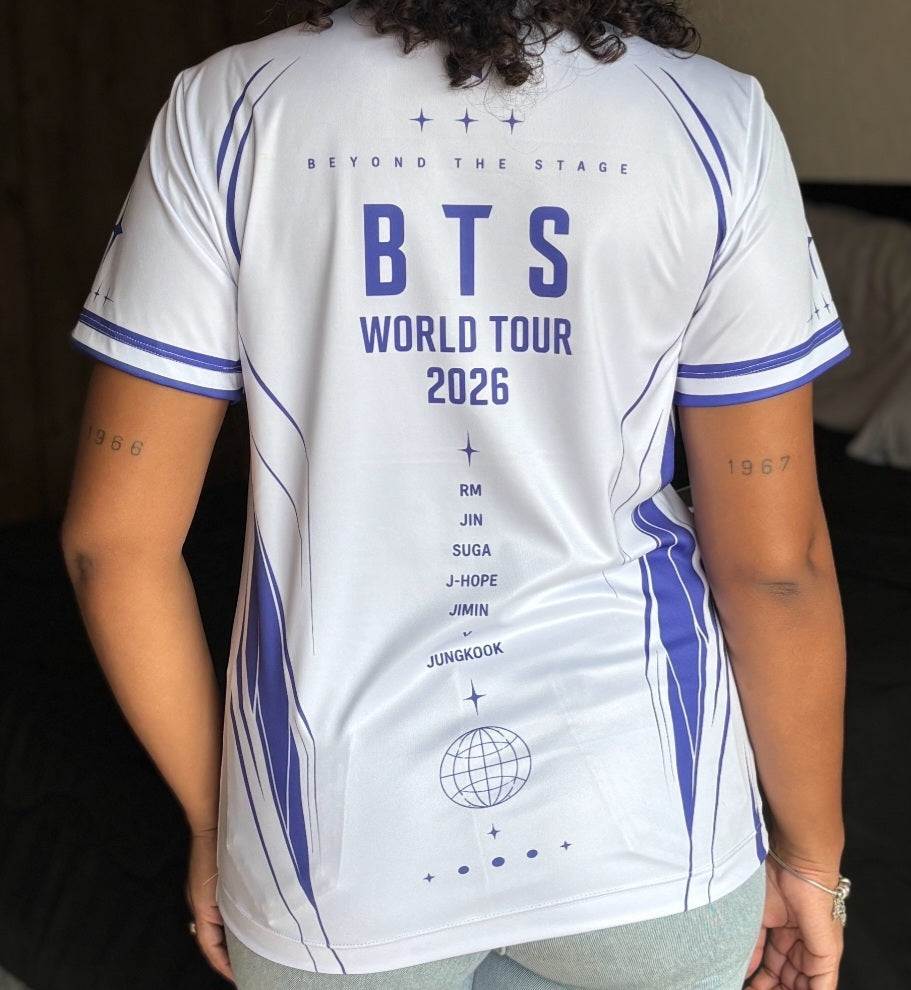 Camiseta BTS World Tour 2026
