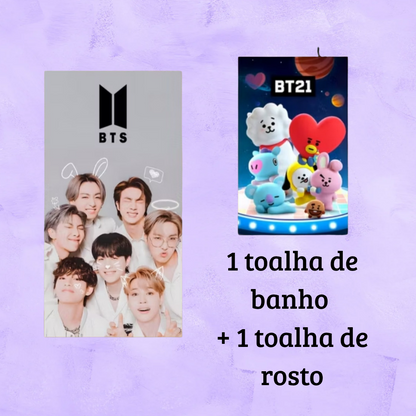 Toalhas BTS OT7