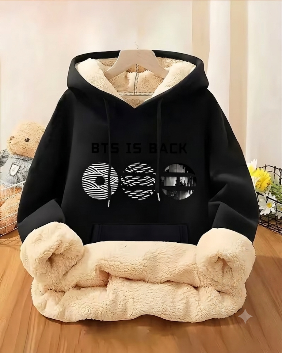 Moletom forrado BTS
