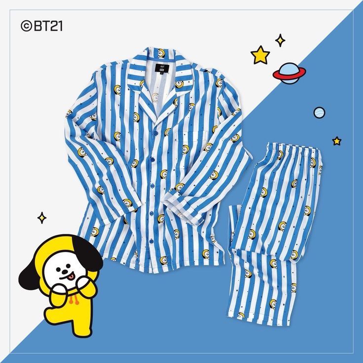 Pijama inverno BT21