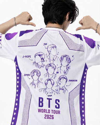 Camiseta Purple Army