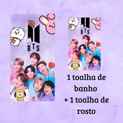 Toalhas BTS OT7