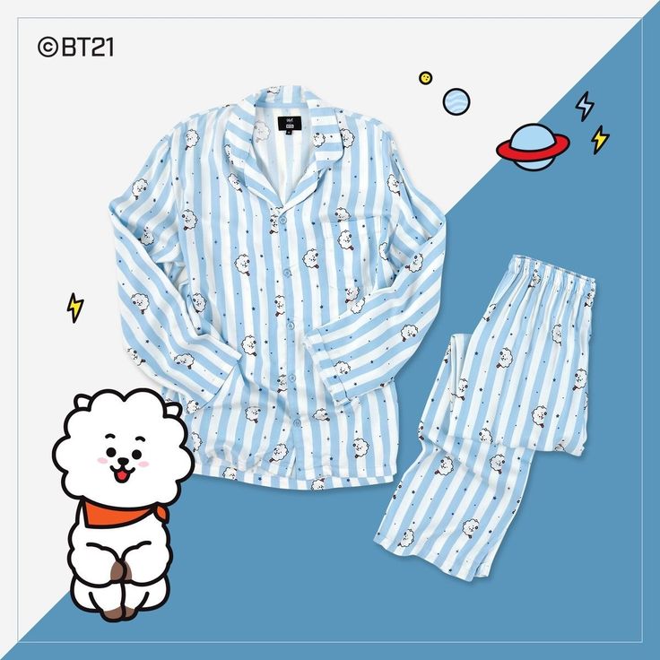 Pijama inverno BT21