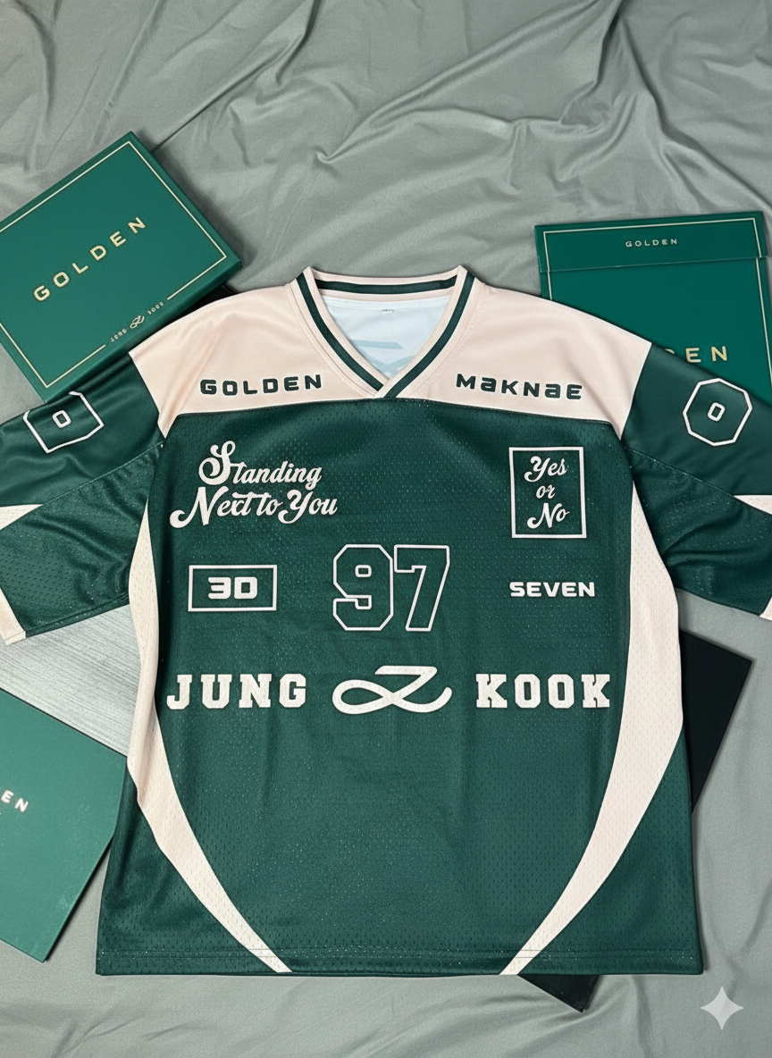 Camiseta Jungkook Golden