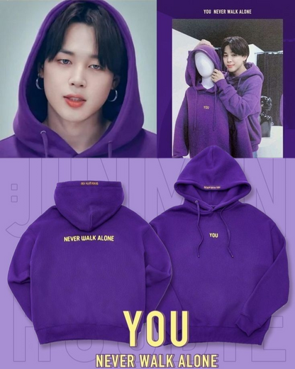 Moletom Jimin You Never Walk Alone