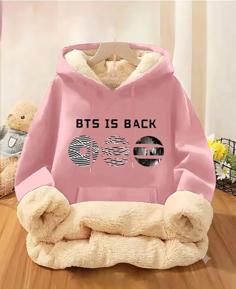 Moletom forrado BTS