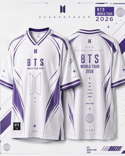 Camiseta BTS World Tour 2026