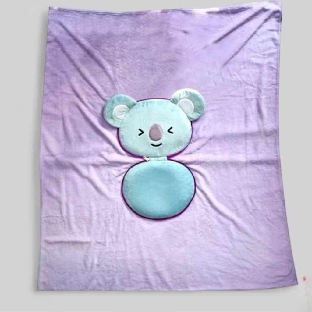 Almofada Cobertor 2 em 1 BT21