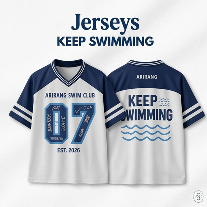 Camiseta Keep Swimming