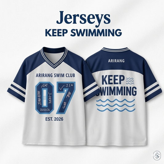 Camiseta Keep Swimming