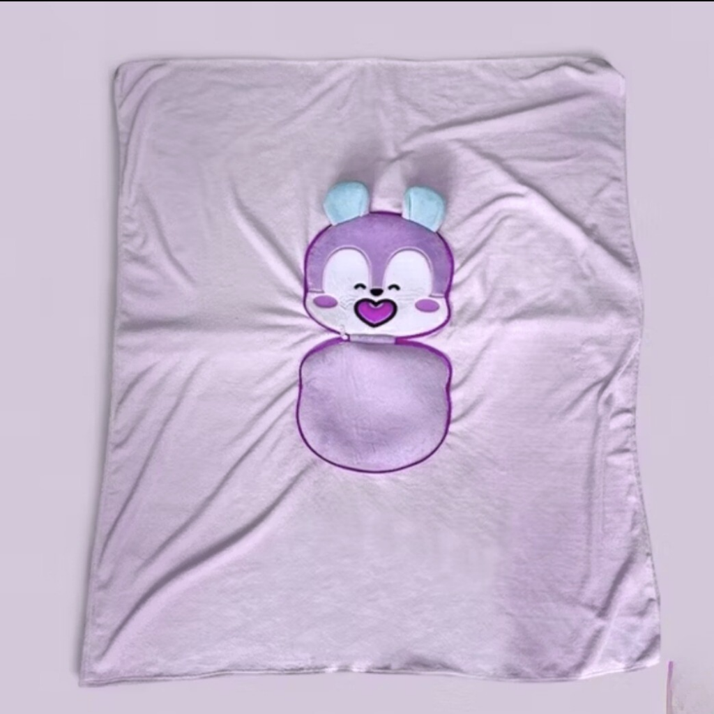 Almofada Cobertor 2 em 1 BT21