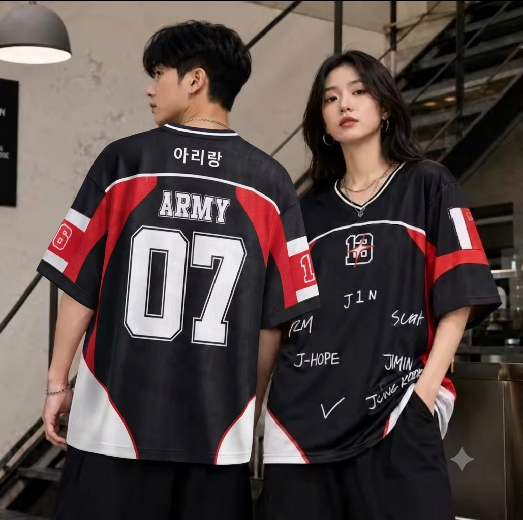 Camiseta Jersey BTS