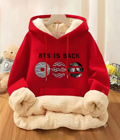 Moletom forrado BTS