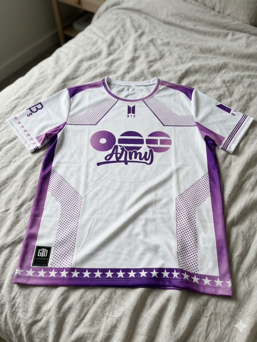 Camiseta Purple Army