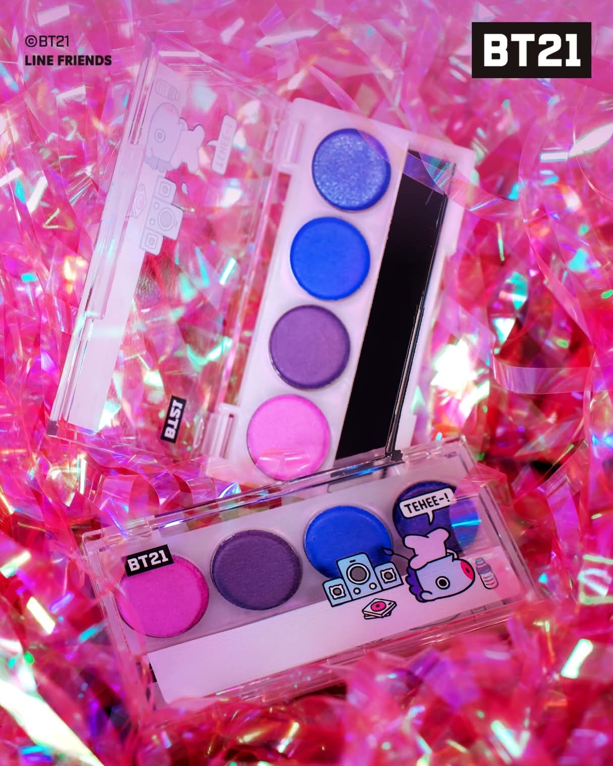 Mini paleta de sombras BT21