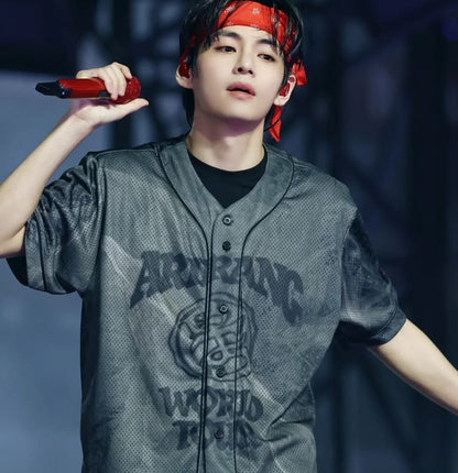 Camiseta Arirang Botão