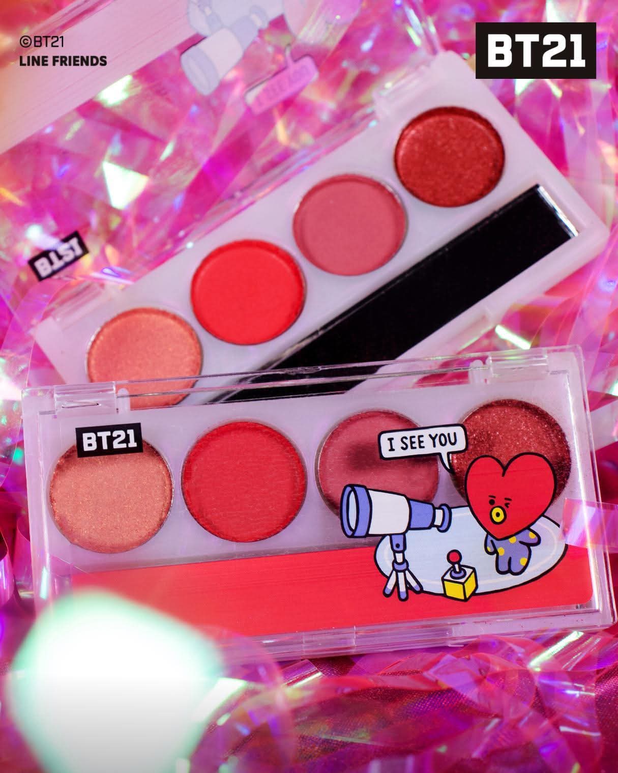 Mini paleta de sombras BT21