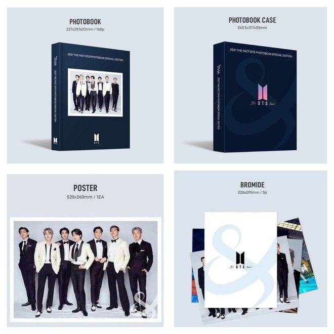 Photobook BTS The Fact edição especial
