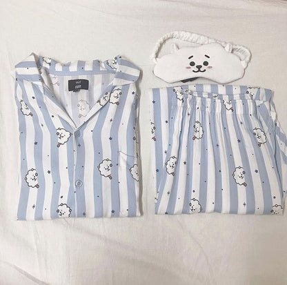 Pijama meia estação BT21