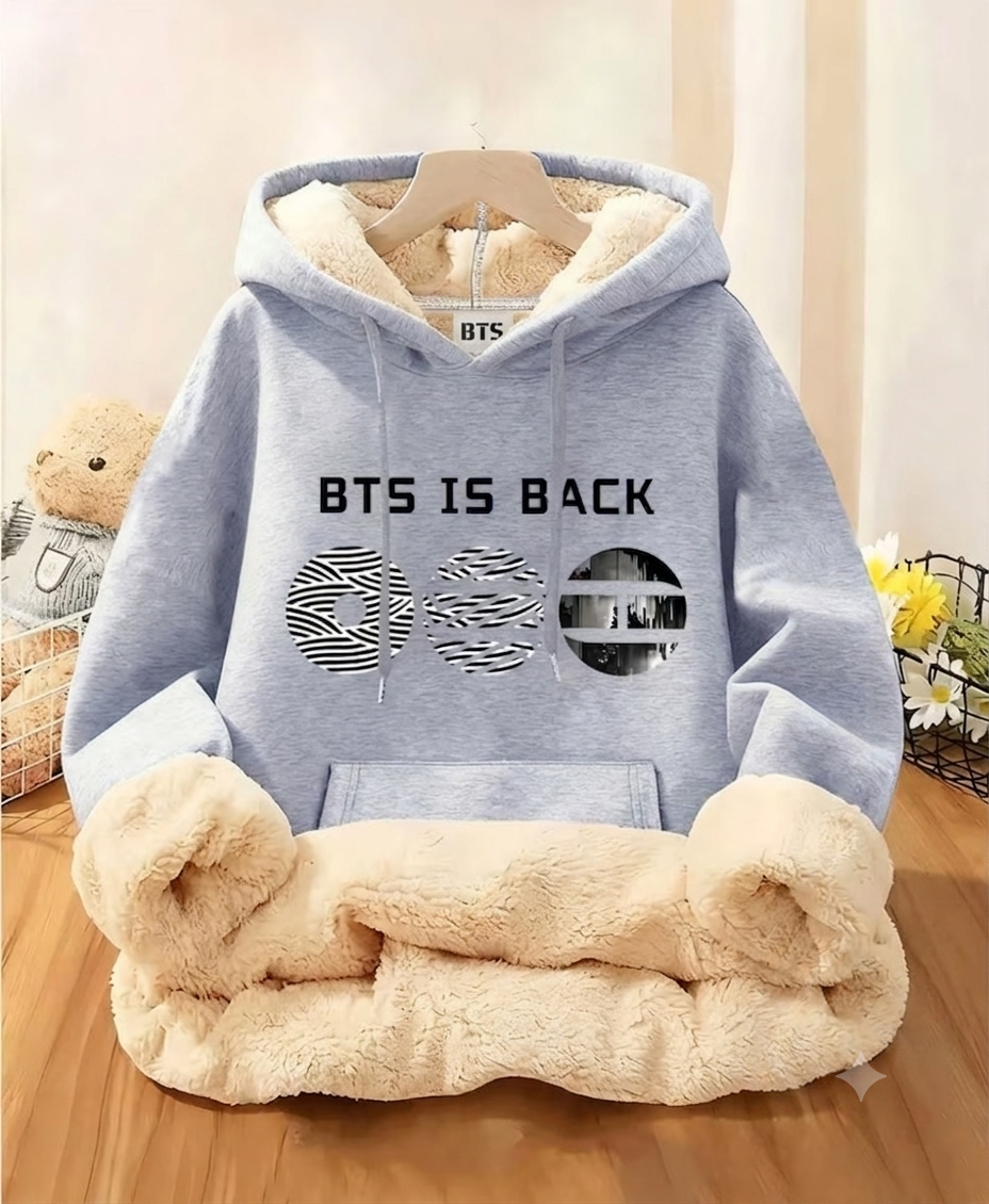 Moletom forrado BTS
