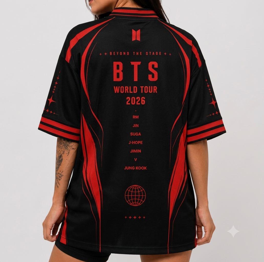 Camiseta BTS World Tour 2026