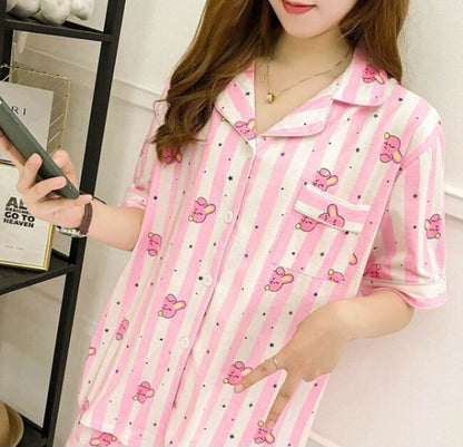 Pijama meia estação BT21