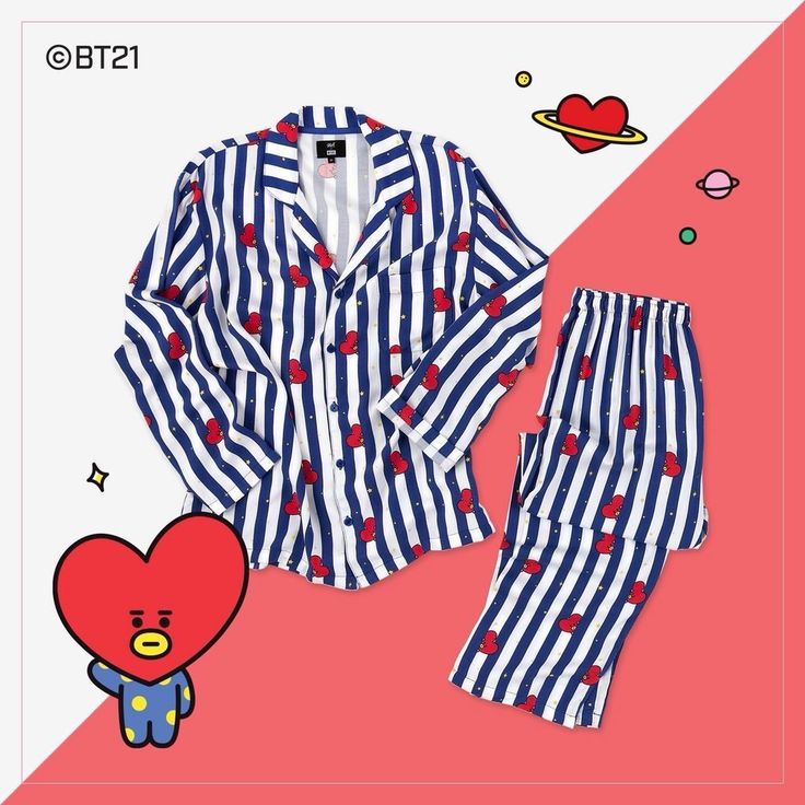 Pijama inverno BT21
