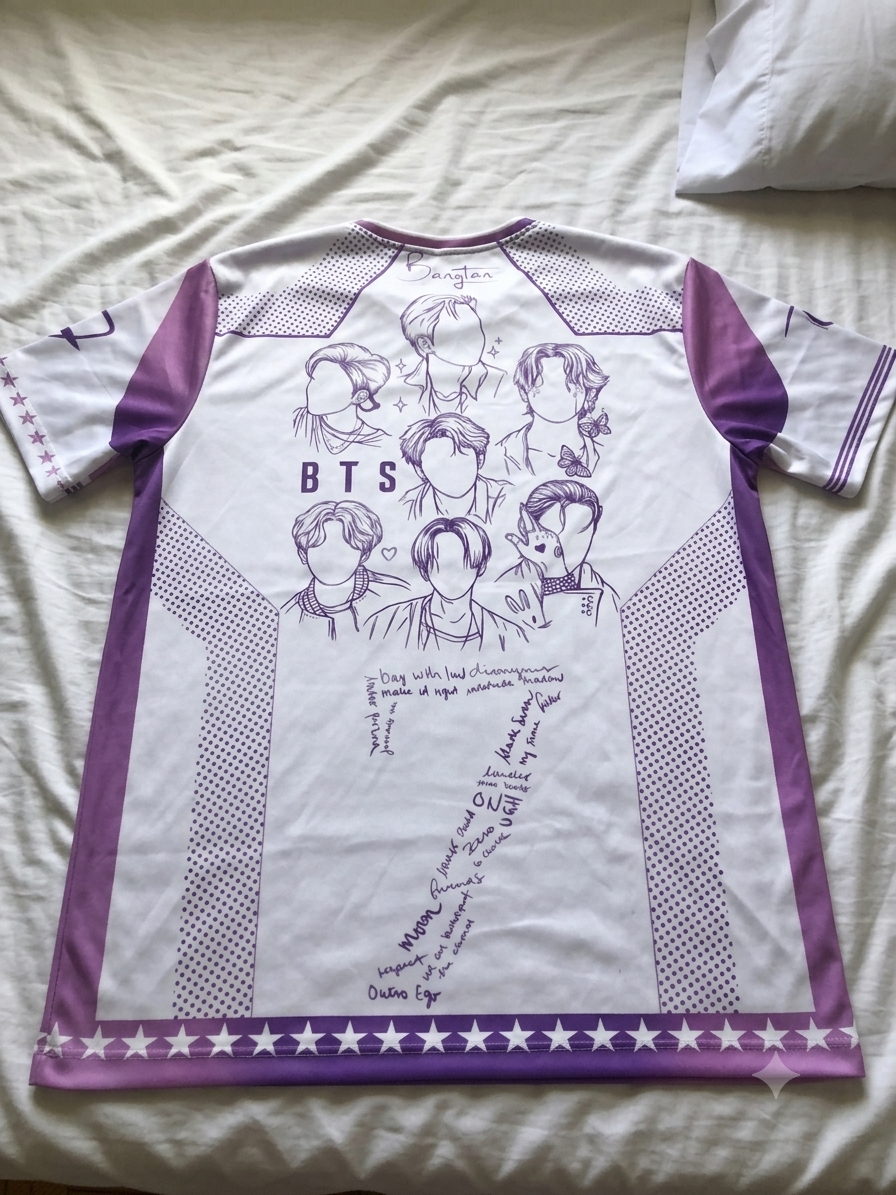 Camiseta Purple Army